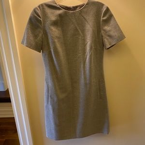 Gray Wool Dress